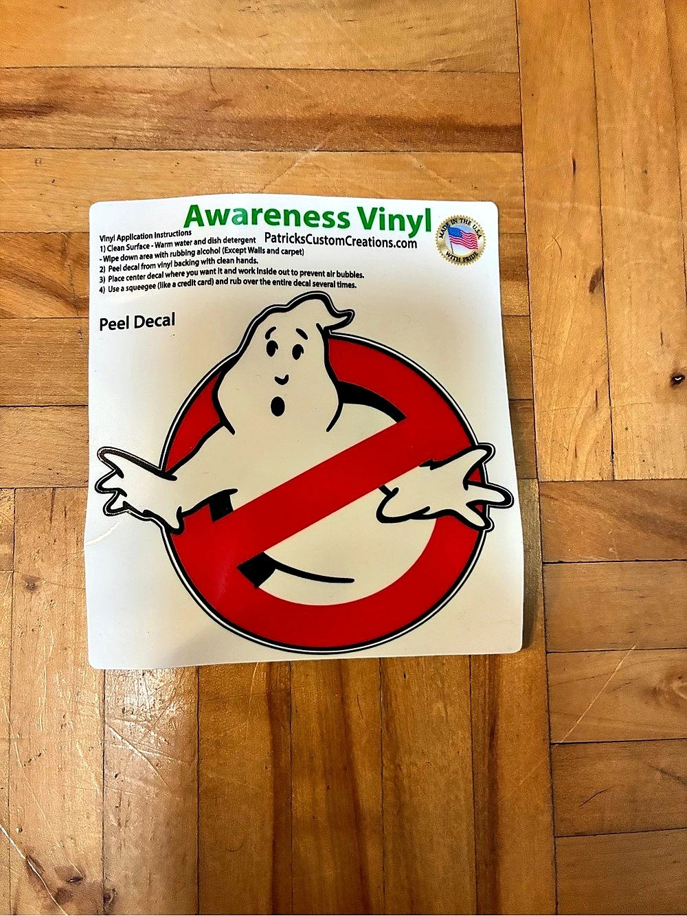PatricksCustomCreations Ghostbusters Logo Vinyl Decal Ghostbusters Awareness